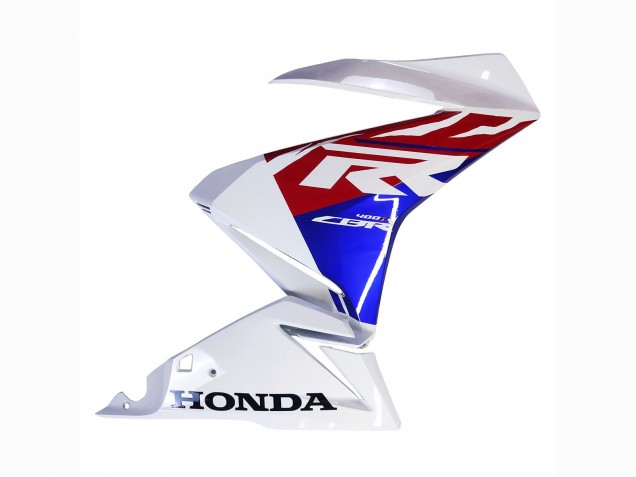 2022 Honda CBR400R Motorcycle Fairing - White Red Blue UK Manufacturers
