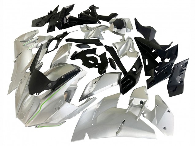 2015-2022 Kawasaki Ninja H2 Motorcycle Fairings - Silver UK Manufacturers