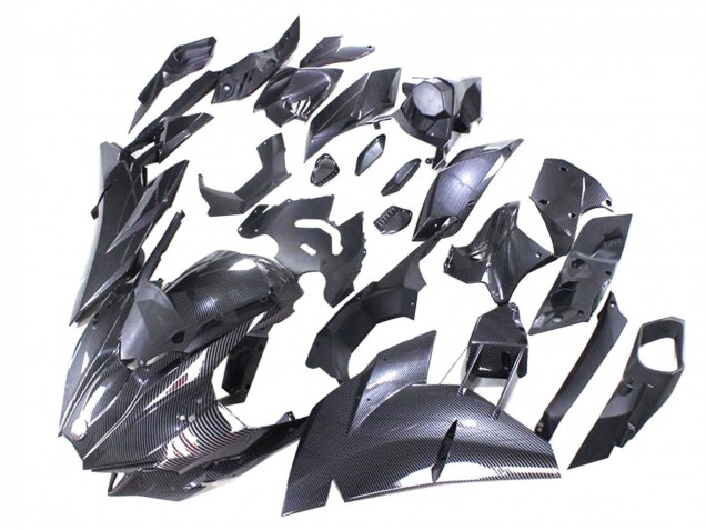 2015-2022 Kawasaki Ninja H2 Motorcycle Fairings - Black Carbon Fiber UK Manufacturers