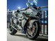 2015-2022 Kawasaki Ninja H2 Motorcycle Fairings - White with Green Lines UK Manufacturers