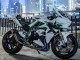 2015-2022 Kawasaki Ninja H2 Motorcycle Fairings - White with Green Lines UK Manufacturers