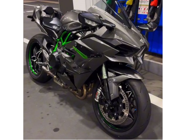 2015-2022 Kawasaki Ninja H2 Bike Fairings - Grey UK Manufacturers