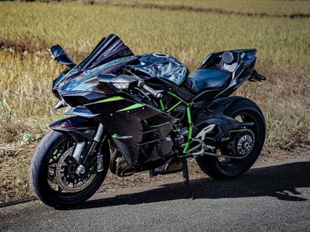2015-2022 Kawasaki Ninja H2 Motorcycle Fairings - Black Blue Chameleon Green UK Manufacturers