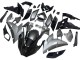 2015-2022 Kawasaki Ninja H2 Motorcycle Fairings - Silver Black Carbon Fiber UK Manufacturers