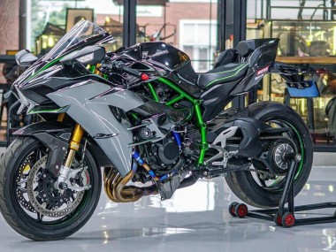 2015-2022 Kawasaki Ninja H2 Motorcycle Fairings - Grey UK Manufacturers