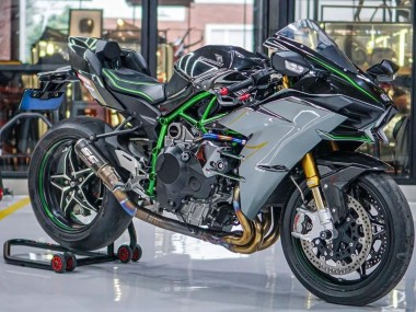 2015-2022 Kawasaki Ninja H2 Motorcycle Fairings - Grey UK Manufacturers