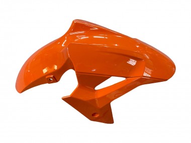 2018-2024 Kawasaki Z400 Motorcycle Fairings - Orange Glossy Black UK Manufacturers