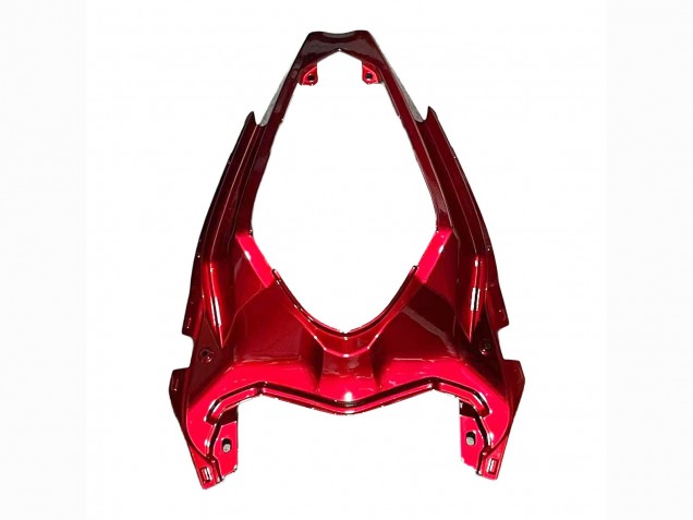 2018-2024 Kawasaki Z400 Motorcycle Fairings - Candy Red Glossy Black UK Manufacturers