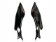 2018-2024 Kawasaki Z400 Motorcycle Fairings - Candy Red Glossy Black UK Manufacturers