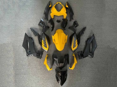 2018-2024 Kawasaki Z400 Motorcycle Fairings - Yellow Black UK Manufacturers