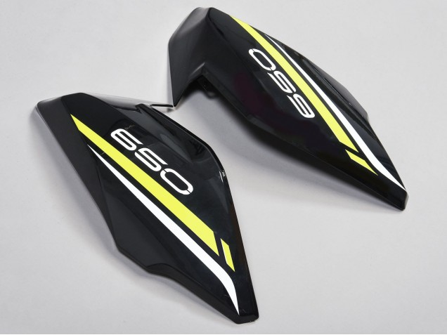 2017-2019 Kawasaki Ninja Z650 Motorcycle Fairings - Black White Yellow UK Manufacturers