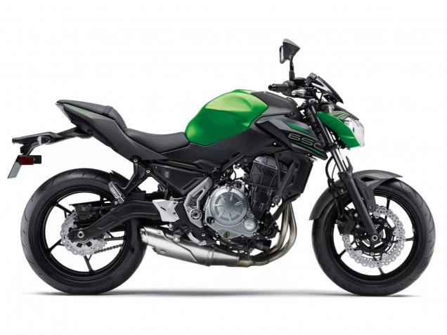 2017-2019 Kawasaki Ninja Z650 Motorcycle Fairings - Black Green Silver UK Manufacturers