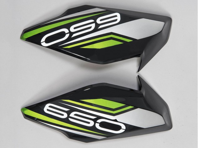 2017-2019 Kawasaki Ninja Z650 Motorcycle Fairings - Black Green Silver UK Manufacturers