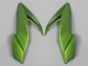 2017-2019 Kawasaki Ninja Z650 Motorcycle Fairings - Black Green Silver UK Manufacturers