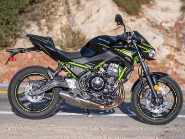 2020-2023 Kawasaki Ninja Z650 Motorcycle Fairings - Black Yellow UK Manufacturers