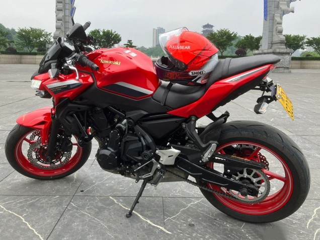 2020-2023 Kawasaki Ninja Z650 Motorcycle Fairings - Red Black UK Manufacturers