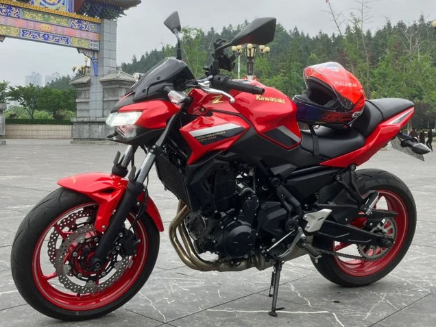2020-2023 Kawasaki Ninja Z650 Motorcycle Fairings - Red Black UK Manufacturers