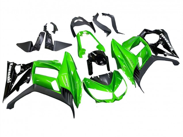 2010-2016 Kawasaki Z1000SX Motorcycle Fairings - Glossy Black Matte Black Green UK Manufacturers