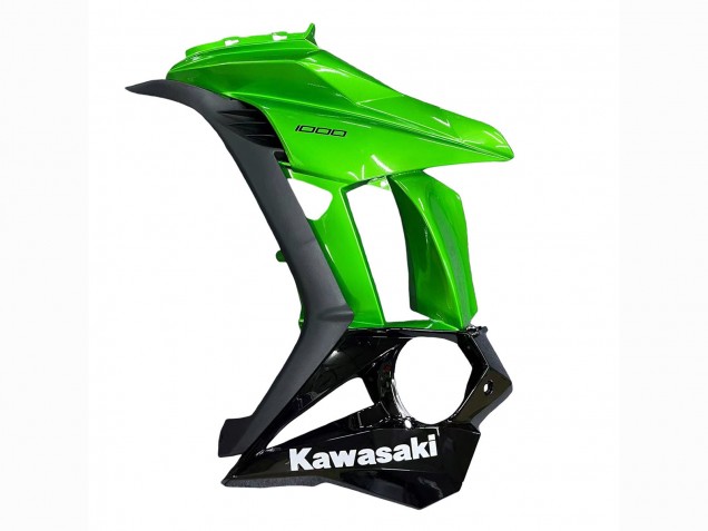 2010-2016 Kawasaki Z1000SX Motorcycle Fairings - Glossy Black Matte Black Green UK Manufacturers