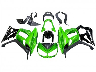 2010-2016 Kawasaki Z1000SX Motorcycle Fairings - Glossy Black Matte Black Green UK Manufacturers