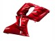 1998-2003 Kawasaki ZZR600 Motorcycle Fairings - Red with Black Flame UK Manufacturers