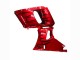 1998-2003 Kawasaki ZZR600 Motorcycle Fairings - Red with Black Flame UK Manufacturers