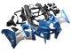 1998-2003 Kawasaki ZZR600 Motorcycle Fairings - Blue Silver Black UK Manufacturers