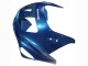 1998-2003 Kawasaki ZZR600 Motorcycle Fairings - Blue Silver Black UK Manufacturers
