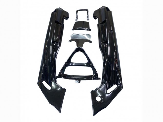 1993-2007 Kawasaki ZZR400 Motorcycle Fairings - Glossy Black Gold Ninja UK Manufacturers