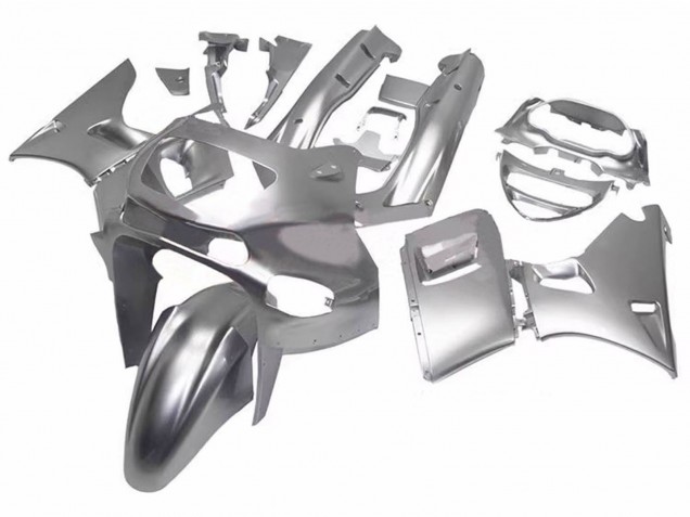 1993-2007 Kawasaki ZZR400 Motorcycle Fairings - Silver UK Manufacturers