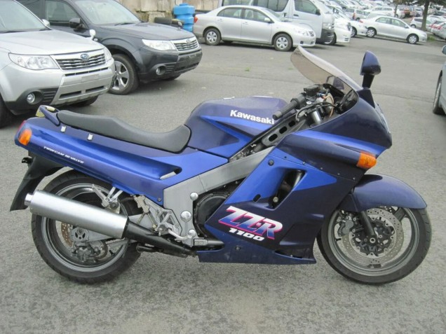 1990-1992 Kawasaki ZZR1100 Motorcycle Fairings - Blue Dark Blue UK Manufacturers