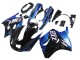 1990-1992 Kawasaki ZZR1100 Motorcycle Fairings - Blue Glossy Black UK Manufacturers