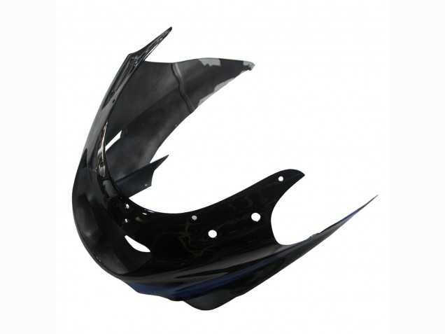 1990-1992 Kawasaki ZZR1100 Motorcycle Fairings - Blue Glossy Black UK Manufacturers