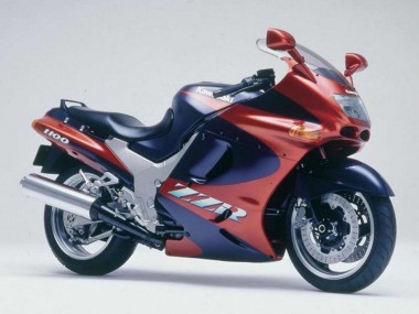 1993-2003 Kawasaki ZZR1100 Motorcycle Fairings - Maroon Red Dark Blue UK Manufacturers