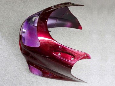 1993-2003 Kawasaki ZZR1100 Motorcycle Fairing - Dark Red UK Manufacturers