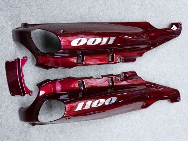 1993-2003 Kawasaki ZZR1100 Motorcycle Fairing - Dark Red UK Manufacturers