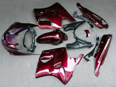 1993-2003 Kawasaki ZZR1100 Motorcycle Fairing - Dark Red UK Manufacturers