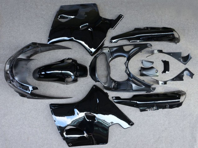 1993-2003 Kawasaki ZZR1100 Motorcycle Fairing - Glossy Black UK Manufacturers
