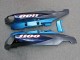 1993-2003 Kawasaki ZZR1100 Motorcycle Fairings - Glossy Blue Grey UK Manufacturers