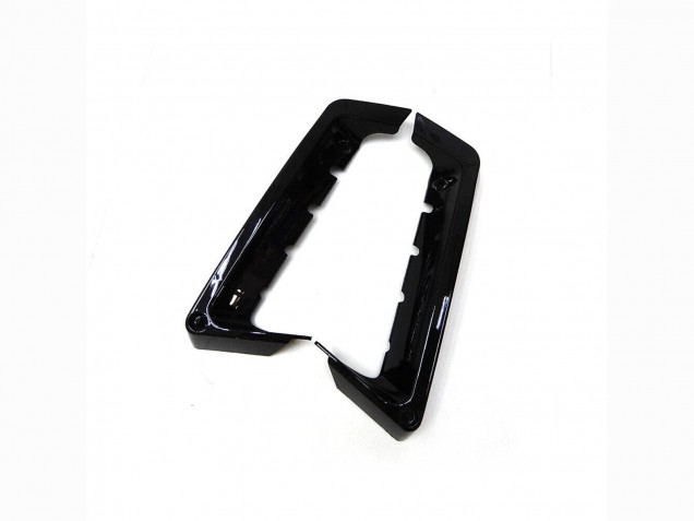 2007-2009 Kawasaki GTR1400/ZG1400 Motorcycle Fairings - Matte Black Green Lines UK Manufacturers
