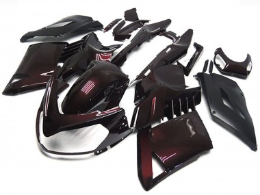 2007-2009 Kawasaki GTR1400/ZG1400 Motorcycle Fairings - Maroon Red Black UK Manufacturers
