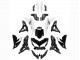 2022-2025 Kawasaki Versys 650 Motorcycle Fairings - Glossy Black White UK Manufacturers