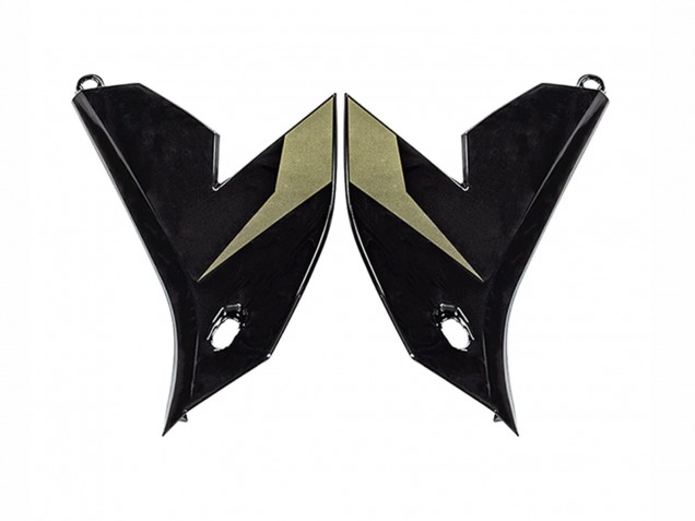2022-2025 Kawasaki Versys 650 Motorcycle Fairings - Dark Green Black UK Manufacturers