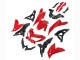 2022-2025 Kawasaki Versys 650 Motorcycle Fairings - Red Black UK Manufacturers
