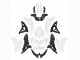 2022-2025 Kawasaki Versys 650 Motorcycle Fairings - White UK Manufacturers