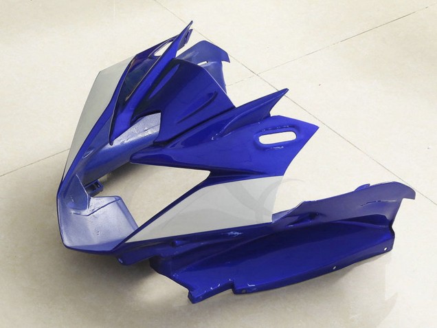 2009-2015 Yamaha FZ6R Motorcycle Fairing - Blue White UK Manufacturers
