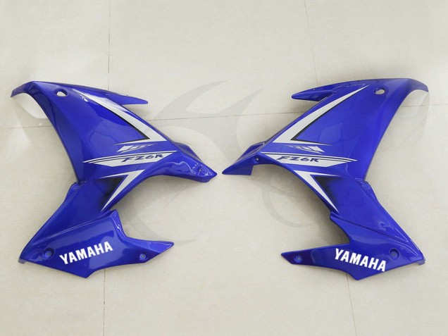2009-2015 Yamaha FZ6R Motorcycle Fairing - Blue White UK Manufacturers