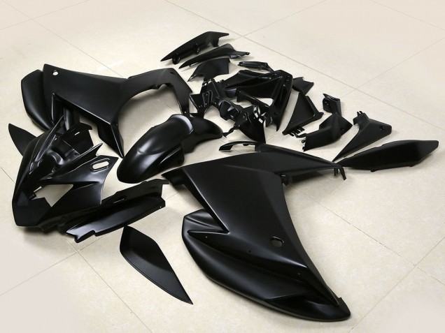 2009-2015 Yamaha FZ6R Motorcycle Fairings - Matte Black UK Manufacturers