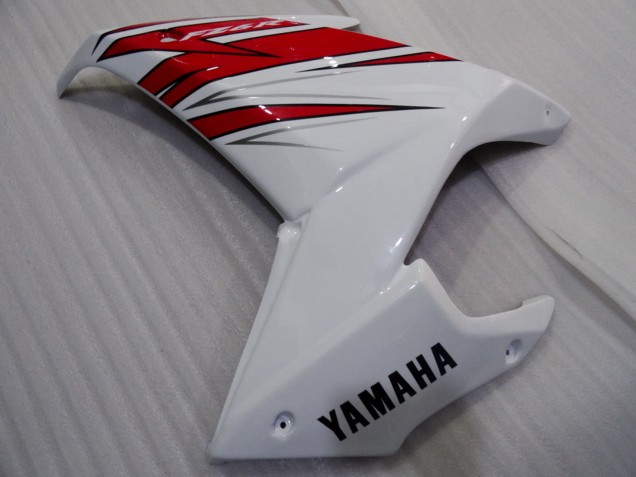2009-2015 Yamaha FZ6R Motorcycle Fairings - White Red Black UK Manufacturers