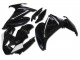 2009-2015 Yamaha FZ6R Motorcycle Fairings - Glossy Black White UK Manufacturers